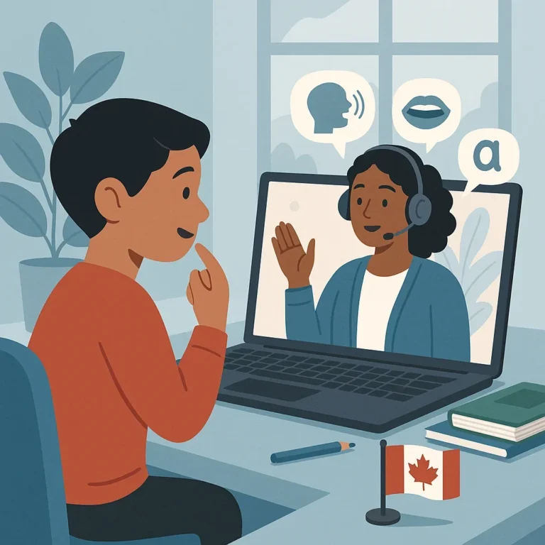 Online speech therapy in Canada: practical, evidence-based support from home