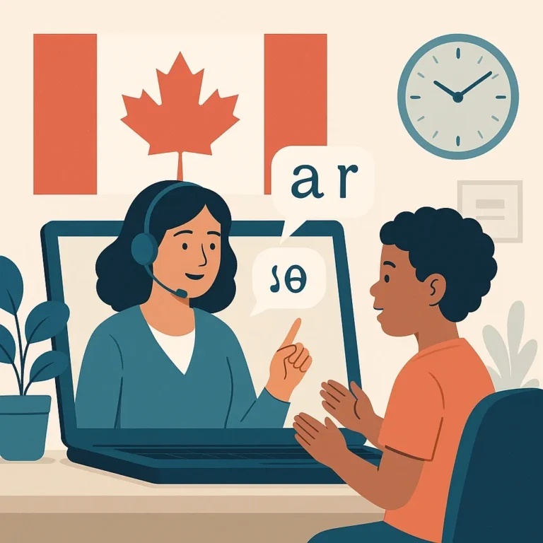 Online language therapy in Canada: evidence-based support that fits real life